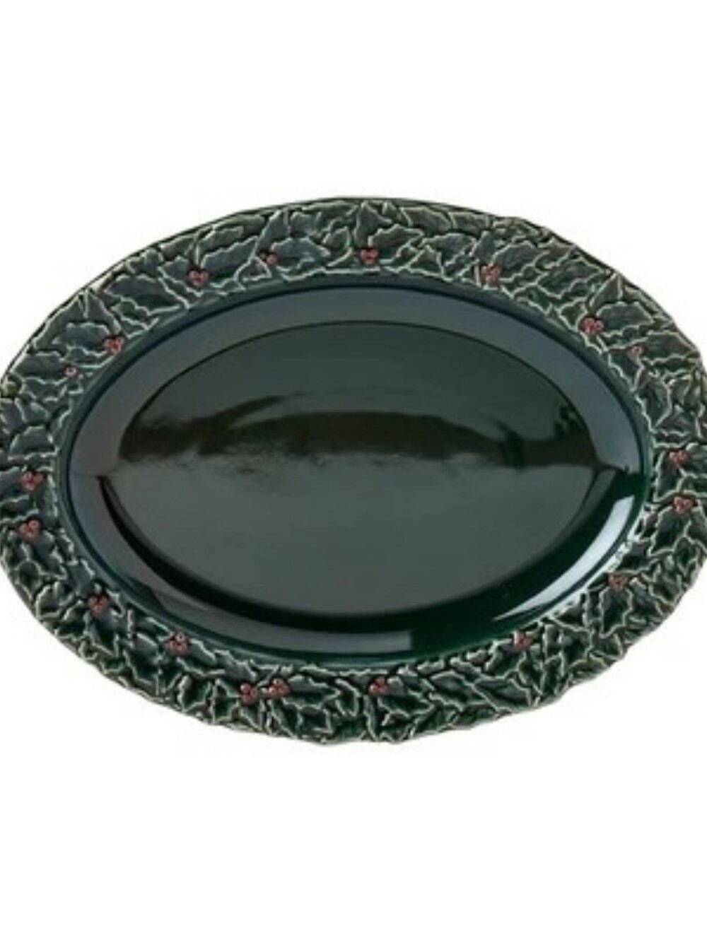 Haven Green 16" Holly Platter